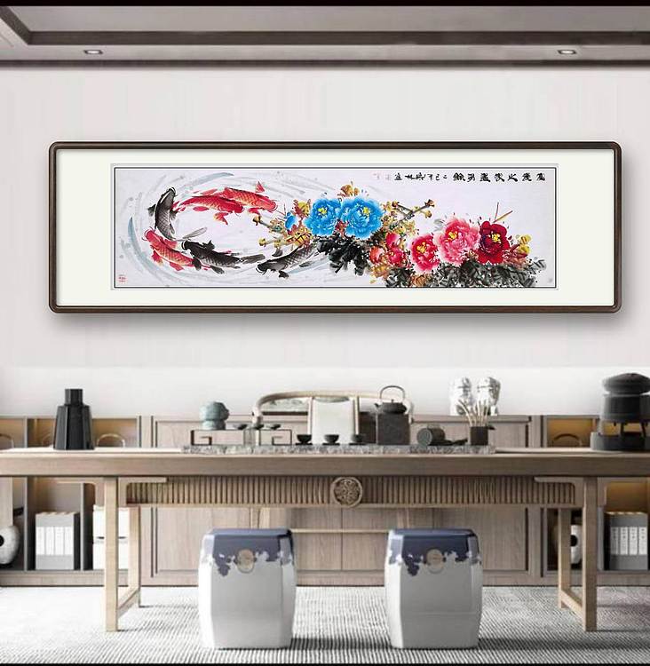高晓林 （5231）国家一级美术师，江苏省美协会员《富贵之家尽有余》