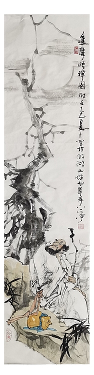 一淨 達摩悟禪圖