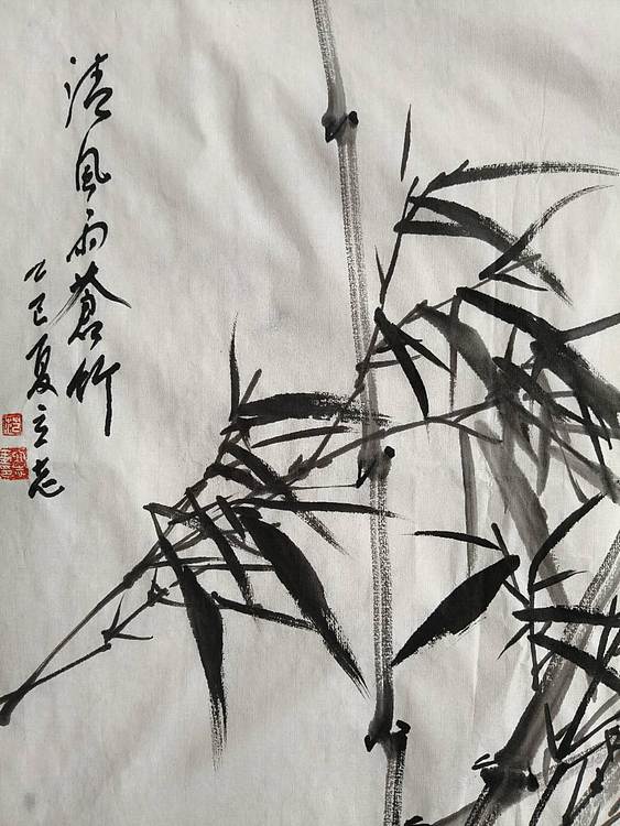 范立志 清风雨苍竹