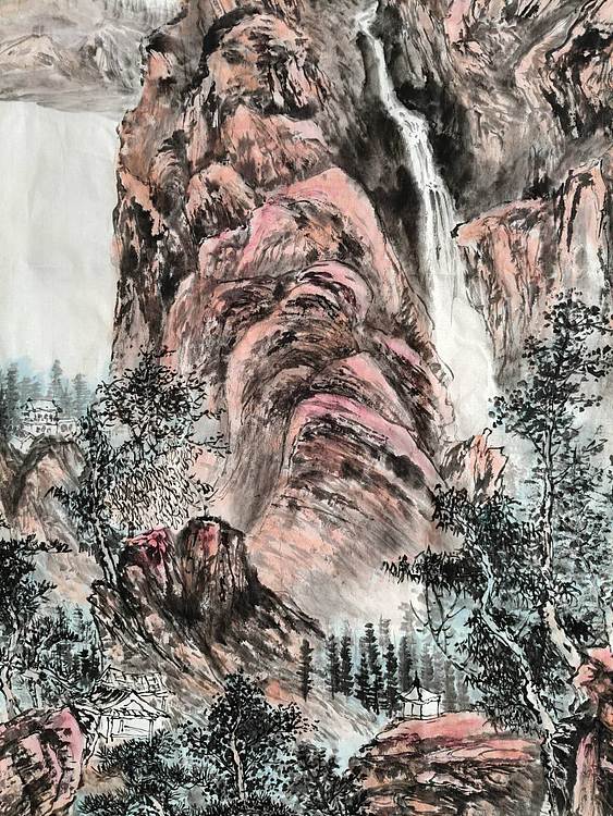 范立志 群山叠嶂
