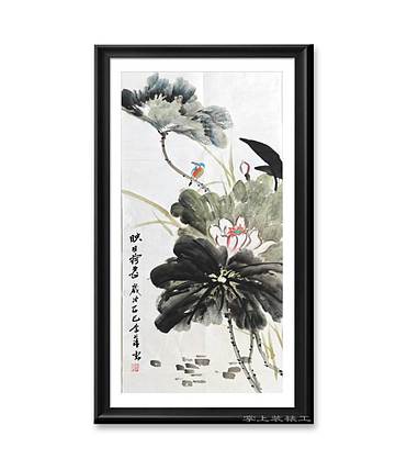 兰花 荷韵