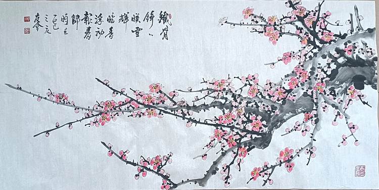 山东省美协会员 闫友会 铁骨铮铮朠雪暉