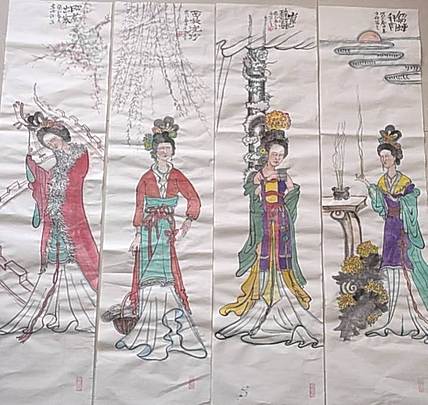 赵东方 四大美女