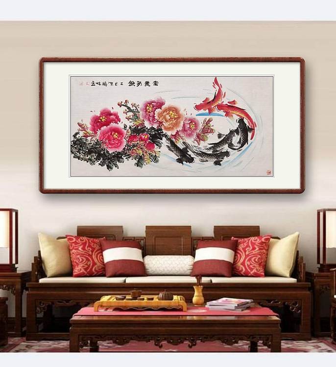 高晓林 （5252）江苏省美协会员，国家一级美术师《富贵有余》