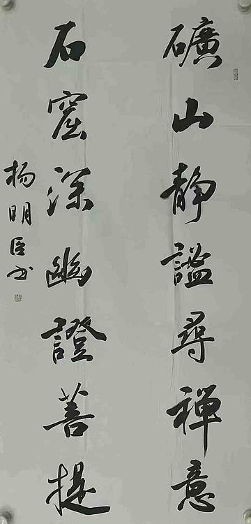 中国书法家协会理事 杨明臣