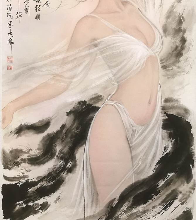 国家一级美术师 郑辉贤 云裳舞