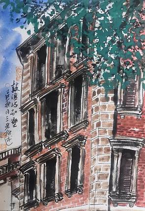 余贤然 国画