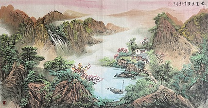 苏州市美协会员 实力派山水画家 陆雪峰