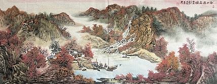 苏州市美协会员 实力派山水画家 陆雪峰