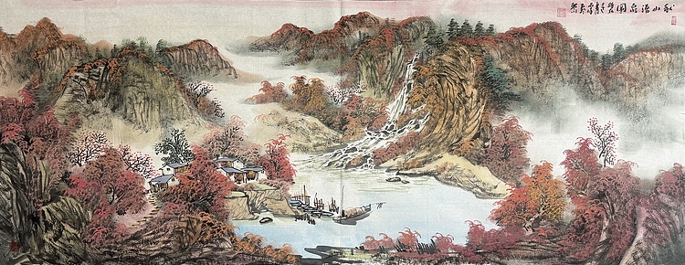 苏州市美协会员 实力派山水画家 陆雪峰