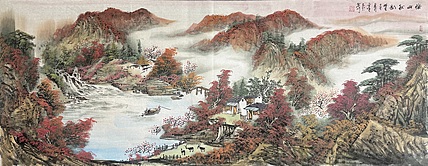 苏州市美协会员 实力派山水画家 陆雪峰
