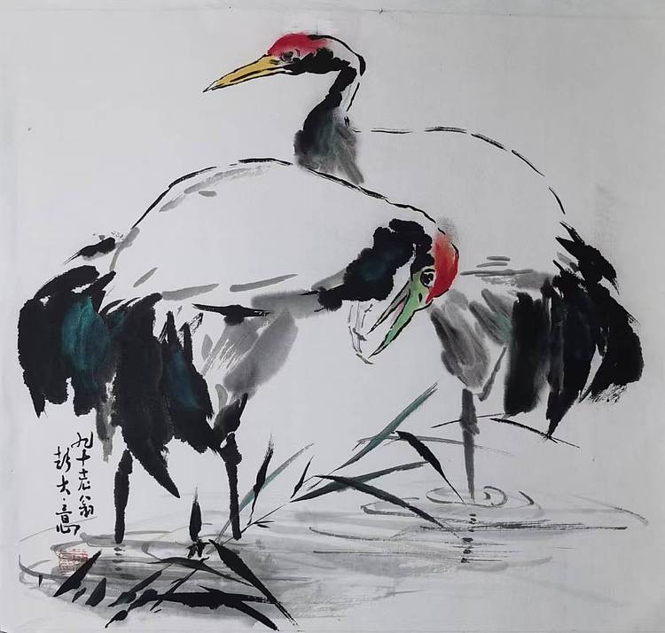 开意 花乌小品