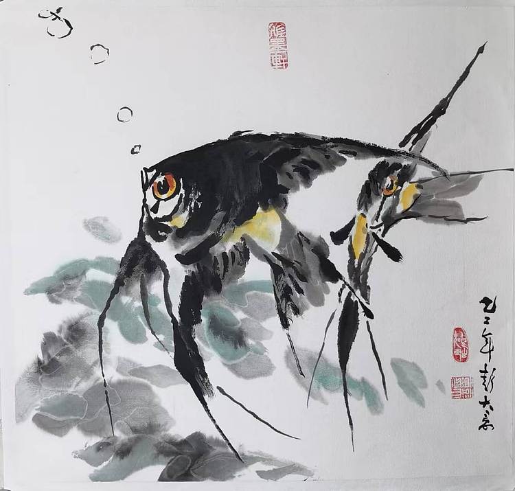 开意 花乌小品