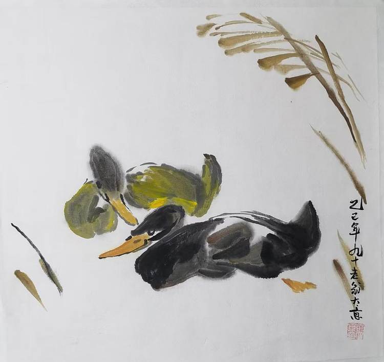 开意 花乌小品