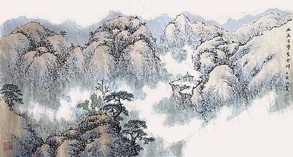 王氏墨痕 幽岩古亭在人间