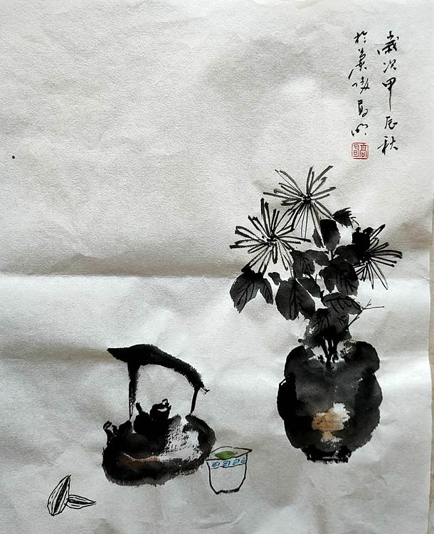 高兴 梅兰竹菊