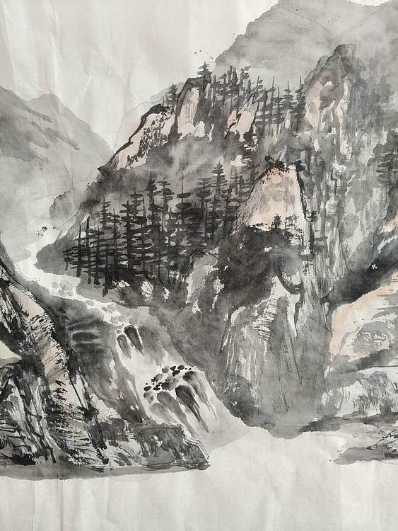范立志 山居图