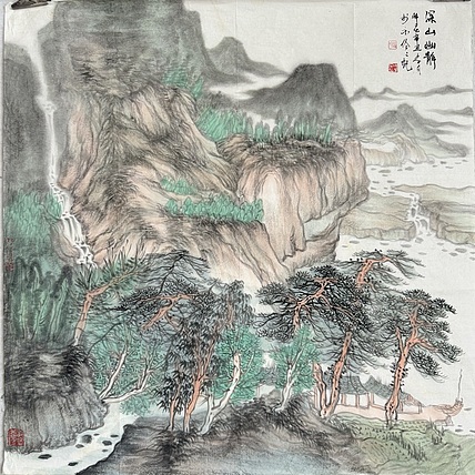 刘伶伶 深山幽静