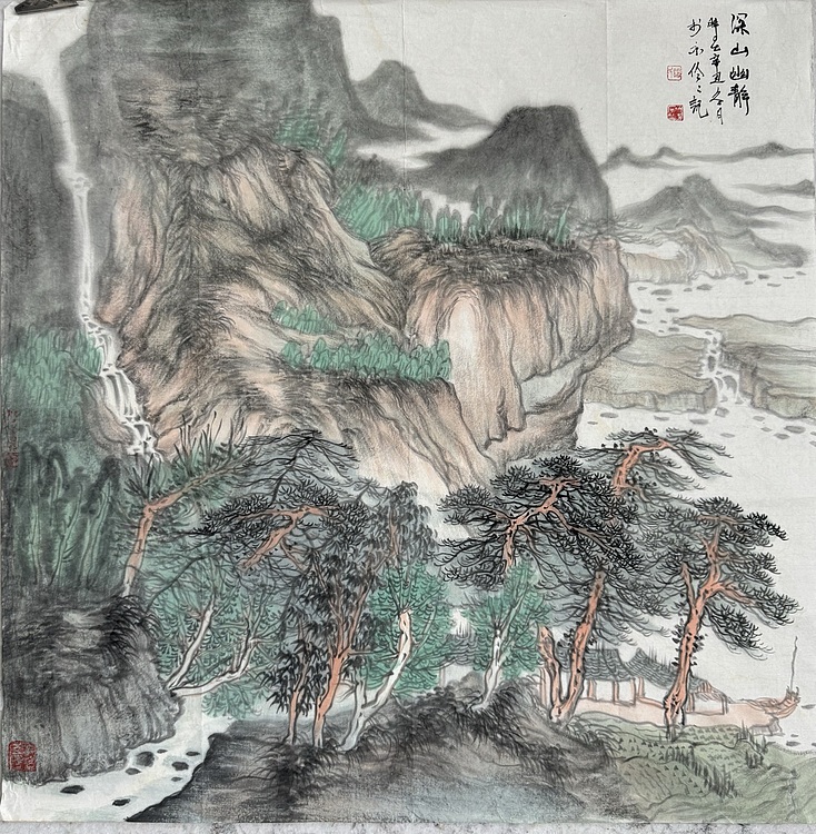 刘伶伶 深山幽静