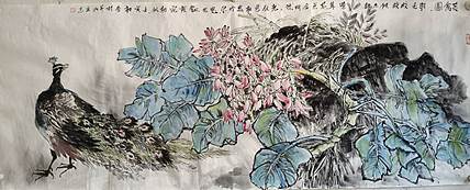 范立志 灵禽图