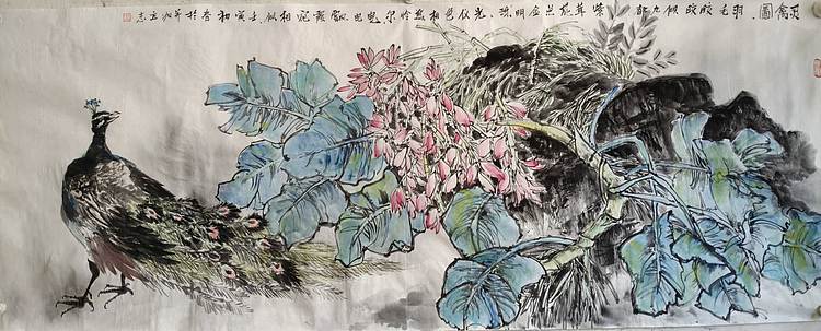 范立志 灵禽图