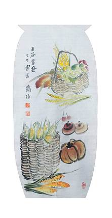 北大书画管理课题组秘书长 陈海波 五谷丰登
