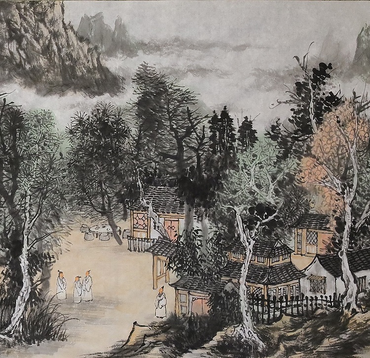 职业书画家 剑君 溪山雅集