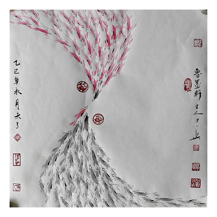 静心虾屋主人 太极鱼