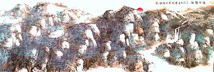 中国美术家协会会员 黄泽民 《曦映锦程》