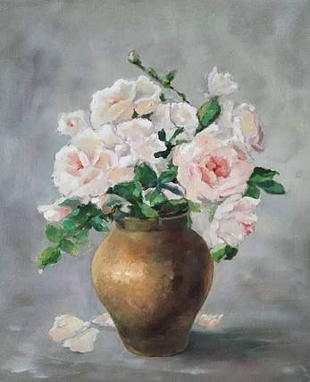 胡冰 纯手绘精品油画