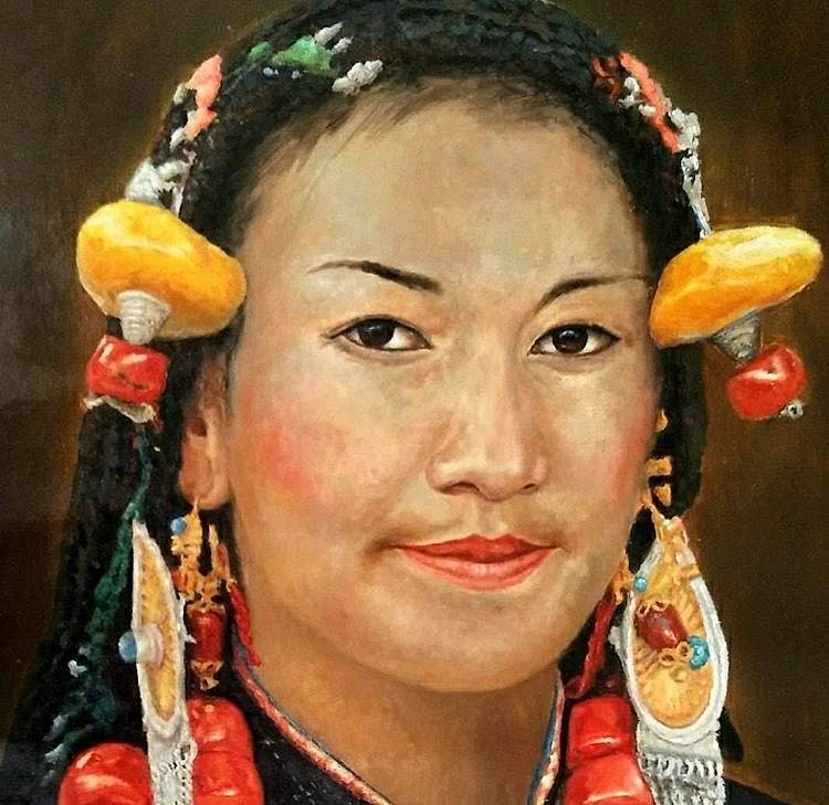 胡冰 纯手绘精品油画