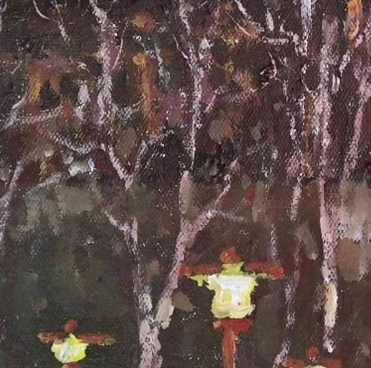 胡冰 纯手绘精品油画