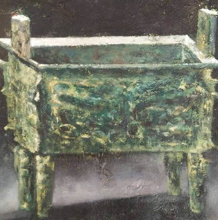 胡冰 纯手绘精品油画