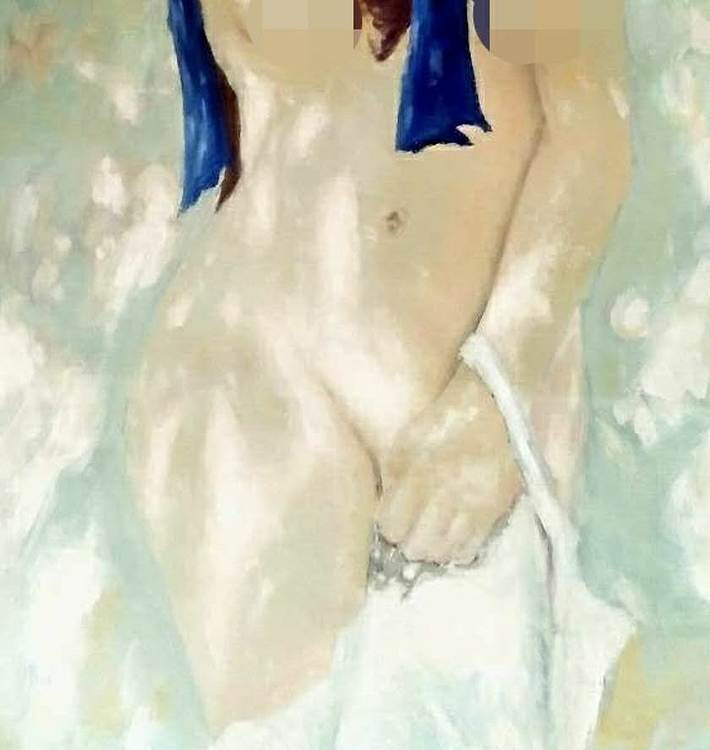 胡冰 纯手绘精品油画