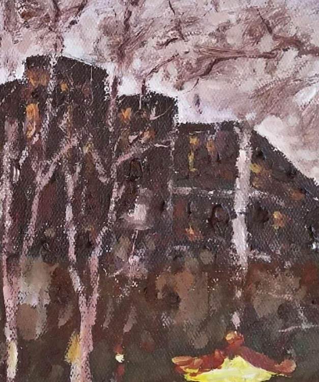 胡冰 纯手绘精品油画