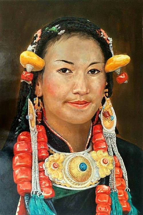 胡冰 纯手绘精品油画