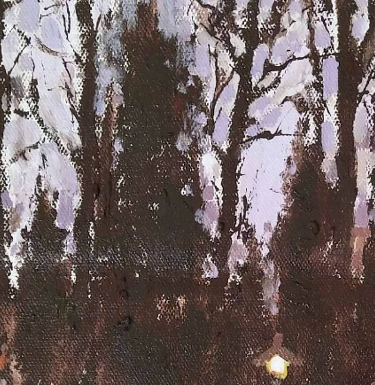 胡冰 纯手绘精品油画