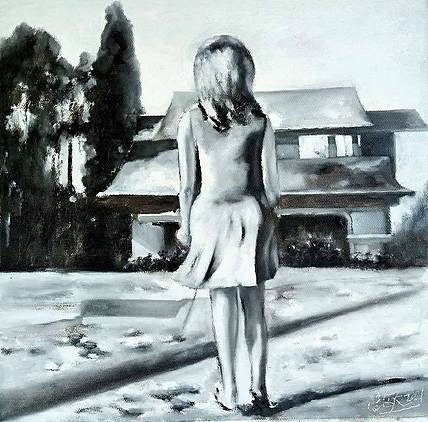 胡冰 纯手绘精品油画