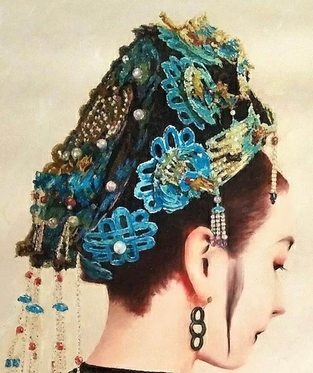 胡冰 纯手绘精品油画