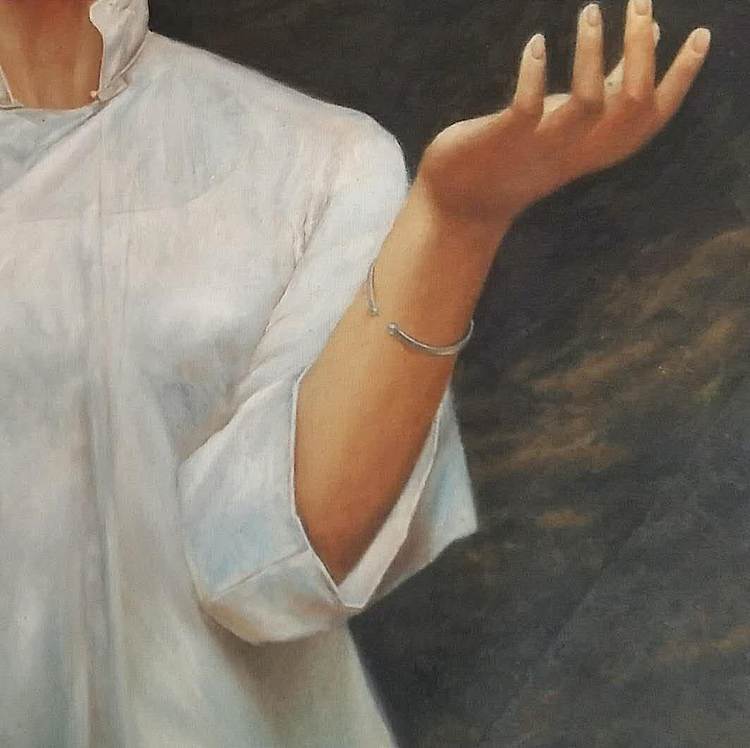 胡冰 纯手绘精品油画