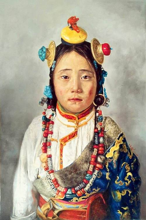 胡冰 纯手绘精品油画