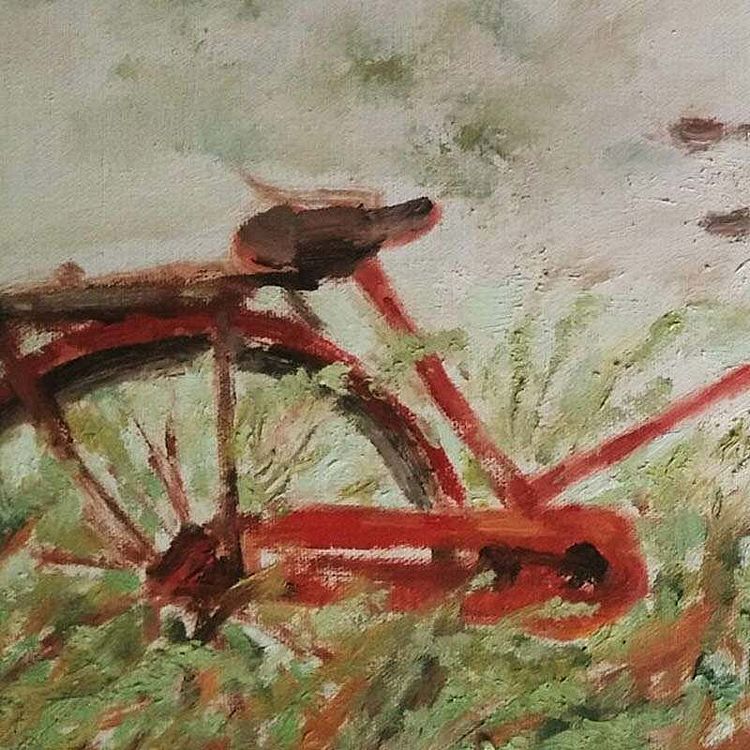 胡冰 纯手绘精品油画