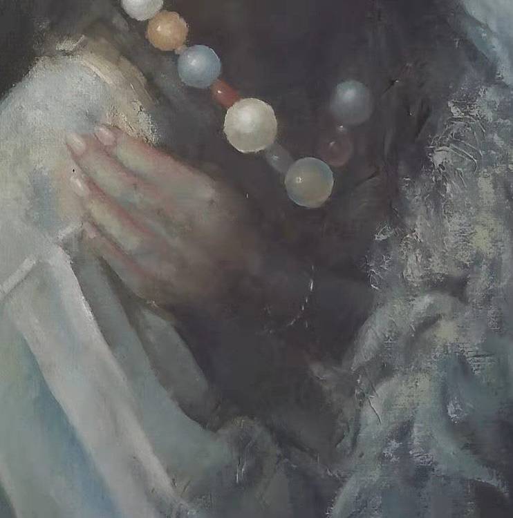 胡冰 纯手绘精品油画