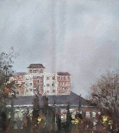 胡冰 纯手绘精品油画