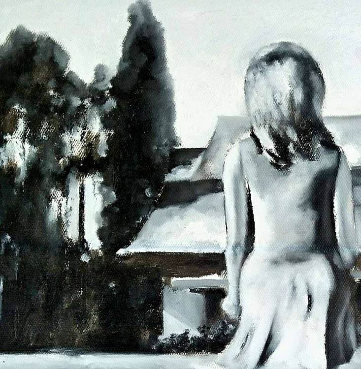 胡冰 纯手绘精品油画