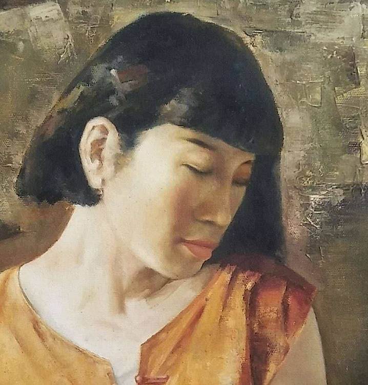 胡冰 纯手绘精品油画