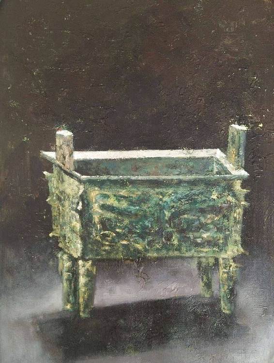 胡冰 纯手绘精品油画