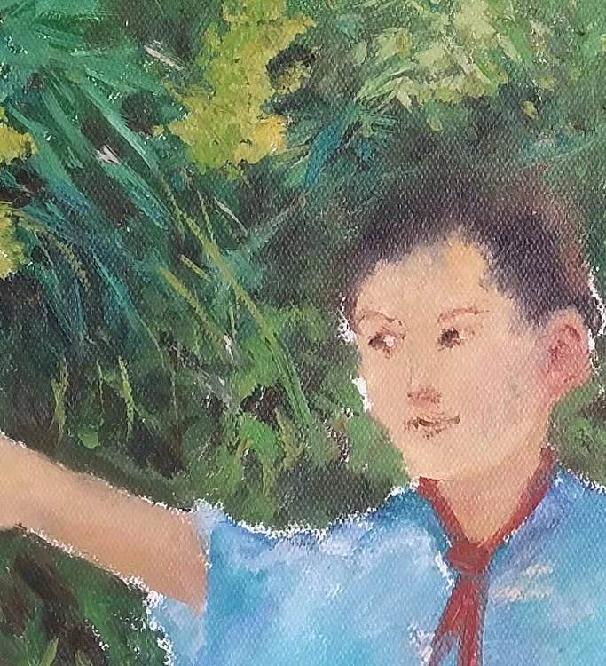 胡冰 纯手绘精品油画