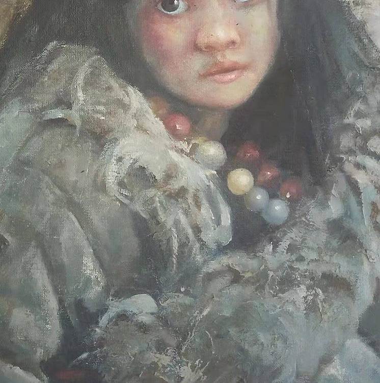 胡冰 纯手绘精品油画