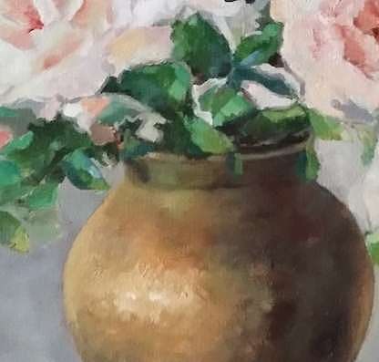 胡冰 纯手绘精品油画
